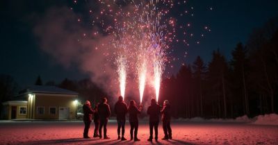 Sylwester i fajerwerki Jak bawić się bezpiecznie